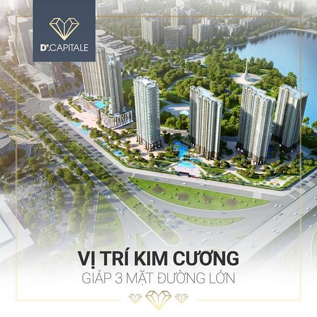 D'.Capitale là dự án được quan tâm bậc nhất tại khu vực Tây Nam Hà Nội vì sở hữu vị trí kim cương cùng chủ đầu tư uy tín