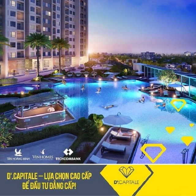 Dự án D’.Capitale ở phía Tây Nam Hà Nội là minh chứng cho hiện tượng “cháy hàng” với nhóm khách Hàn Quốc, Nhật Bản…