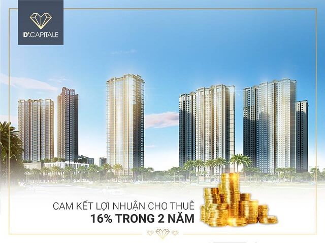 D’.Capitale vừa công bố chính sách bán hàng cam kết thuê lại căn hộ với mức lợi nhuận lên tới 16%/ 2 năm dành riêng cho căn hộ SOHO