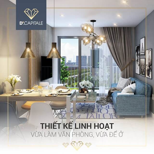 Các căn hộ đẳng cấp tại tòa C3 và các “văn phòng có chức năng lưu trú” – SOHO tại tòa C2 là những sản phẩm được khách ngoại ưu chuộng nhất tại dự án