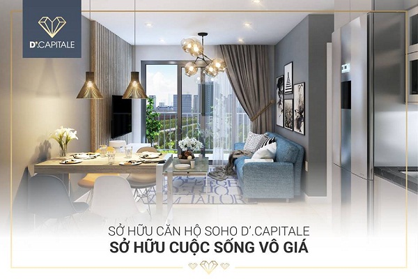 Căn hộ SOHO tại tòa C2 là sản phẩm được khách ngoại ưu chuộng nhất tại dự án