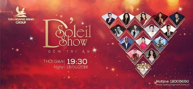 Đêm nhạc sẽ có sự tham gia của nhiều nghệ sĩ đình đám trong showbiz Việt